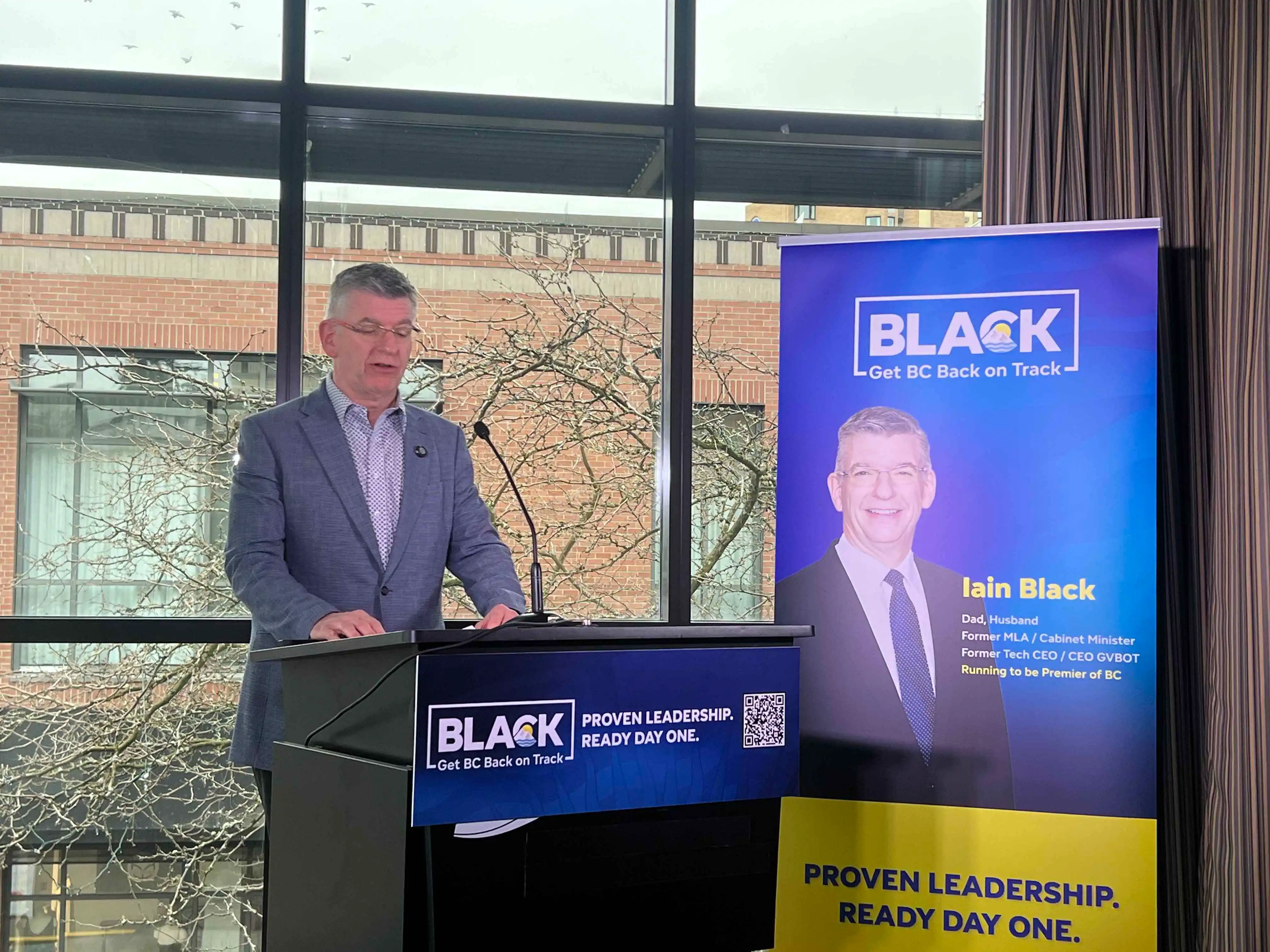 Iain Black Announces Plan to Restore BC’s Main Streets
