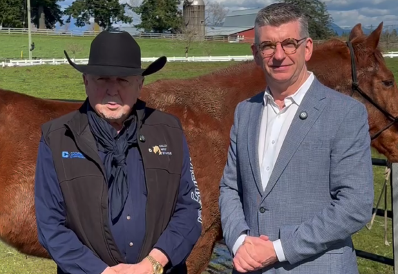 Senator Gerry St. Germain Endorses Iain Black for Leader of the Conservative Party of BC and Future Premier