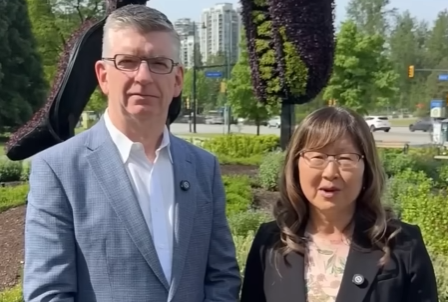 Honourable Yonah Martin Endorses Iain Black